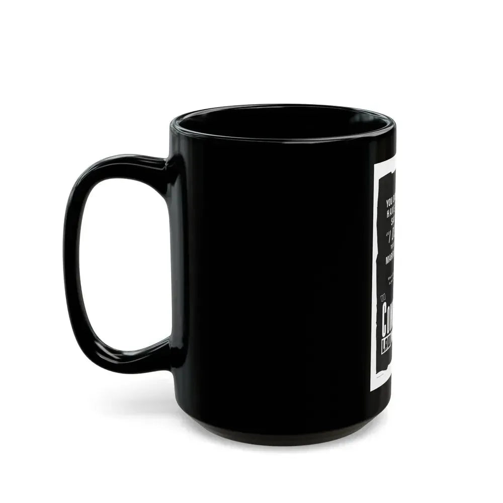 COMMON LAW WIFE 1961 Movie Poster - Black Coffee Mug - Go Mug Yourself