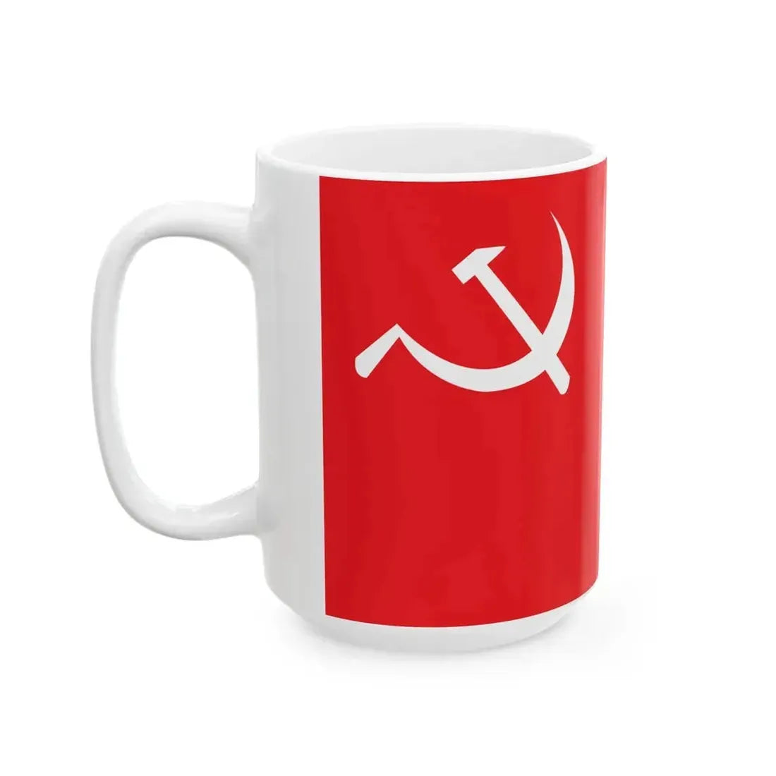Communist Party of Bhutan Flag (Bhutan) White Coffee Mug - Go Mug Yourself