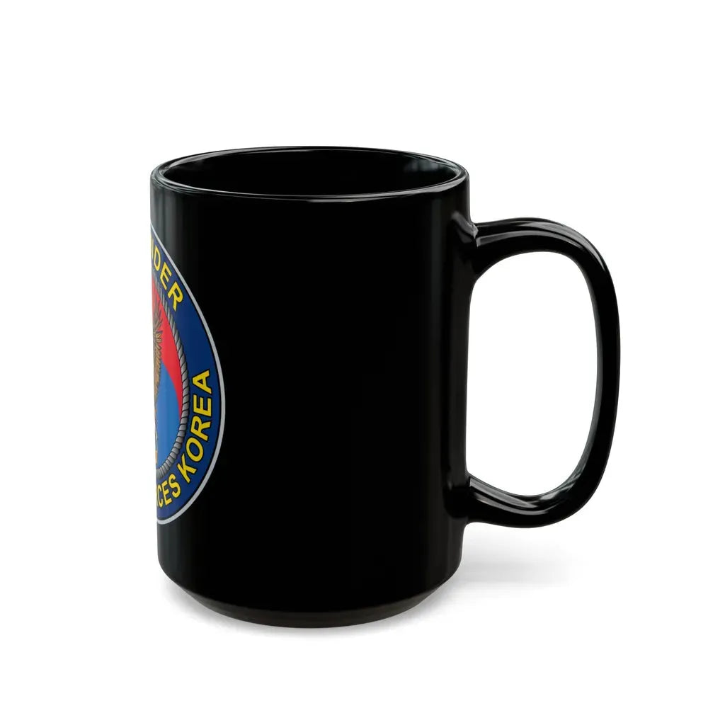 COMNAVFOR Korea Commander Naval Forces Korea (U.S. Navy) Black Coffee Mug - Go Mug Yourself