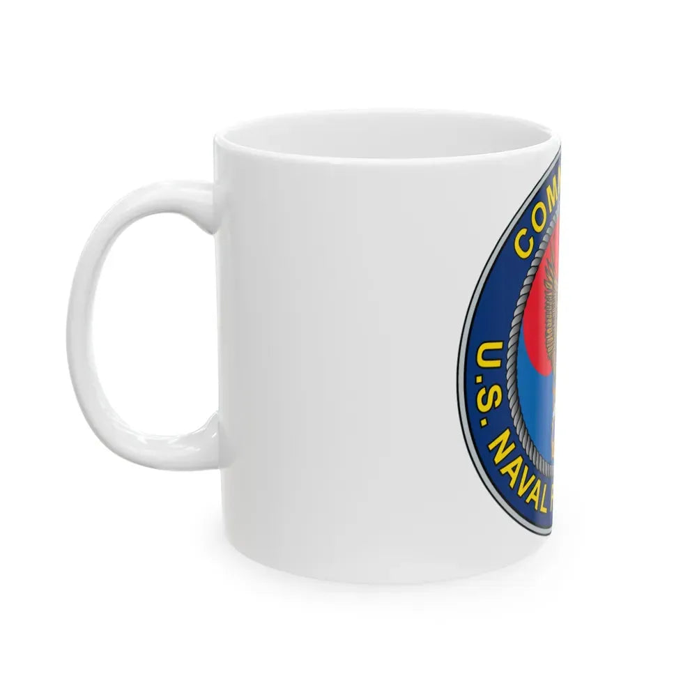 COMNAVFOR Korea Commander Naval Forces Korea (U.S. Navy) White Coffee Mug - Go Mug Yourself