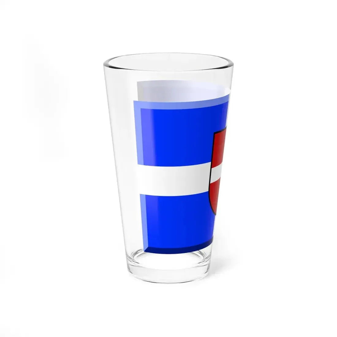 Como 1907 flag (Italy) Pint Glass 16oz - Go Mug Yourself