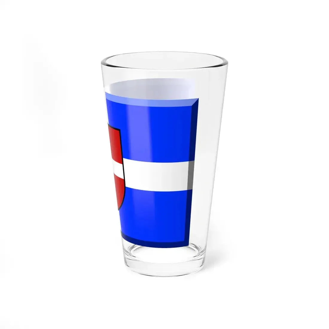 Como 1907 flag (Italy) Pint Glass 16oz - Go Mug Yourself