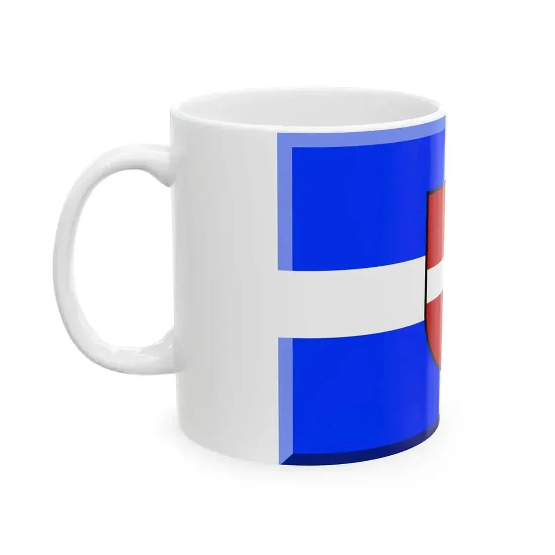 Como 1907 flag (Italy) White Coffee Mug - Go Mug Yourself