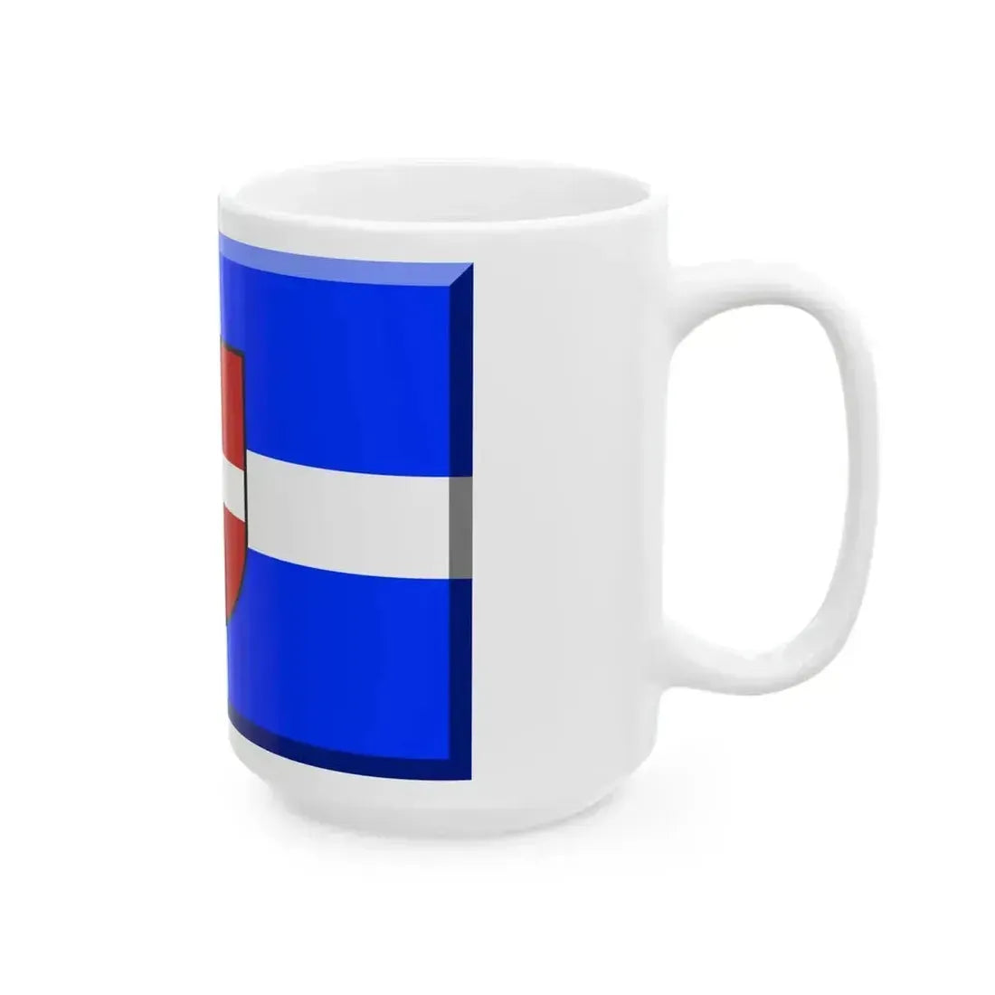 Como 1907 flag (Italy) White Coffee Mug - Go Mug Yourself