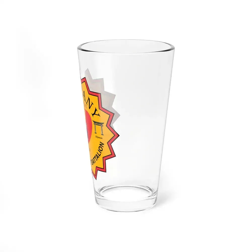 Company D Georgia (USMC) Pint Glass 16oz - Go Mug Yourself