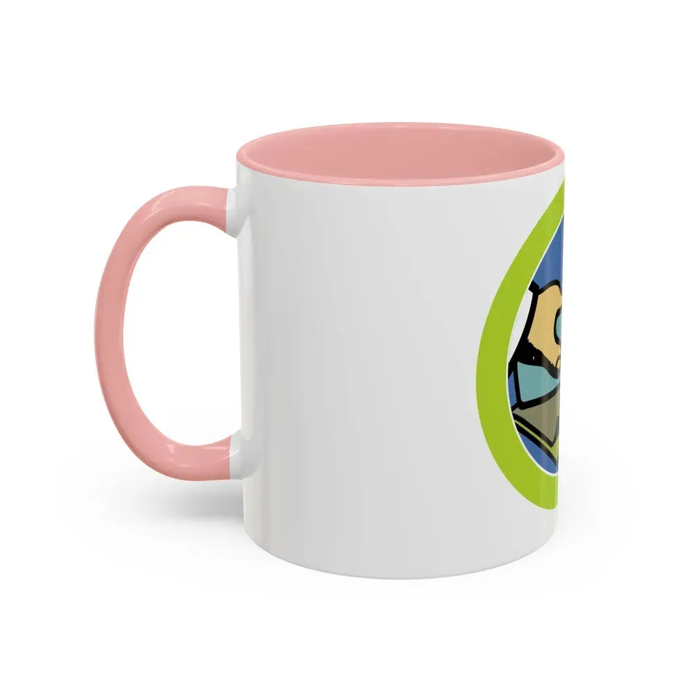 Composite Materials (Boy Scout Merit Badge) Accent Coffee Mug - Go Mug Yourself