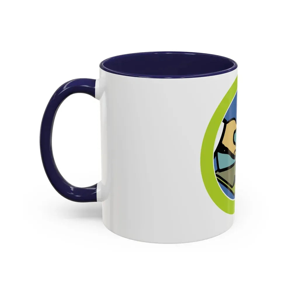 Composite Materials (Boy Scout Merit Badge) Accent Coffee Mug - Go Mug Yourself