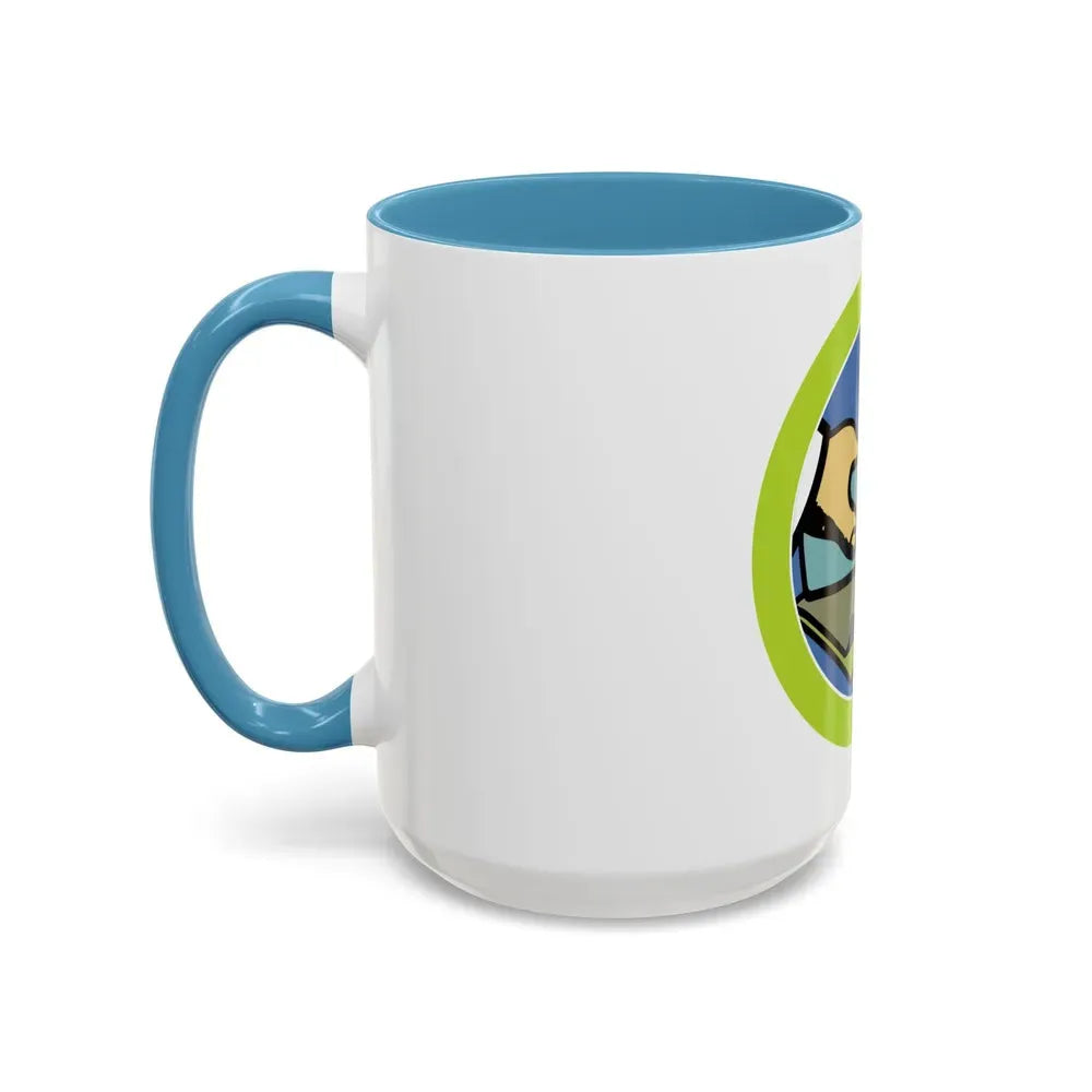 Composite Materials (Boy Scout Merit Badge) Accent Coffee Mug - Go Mug Yourself