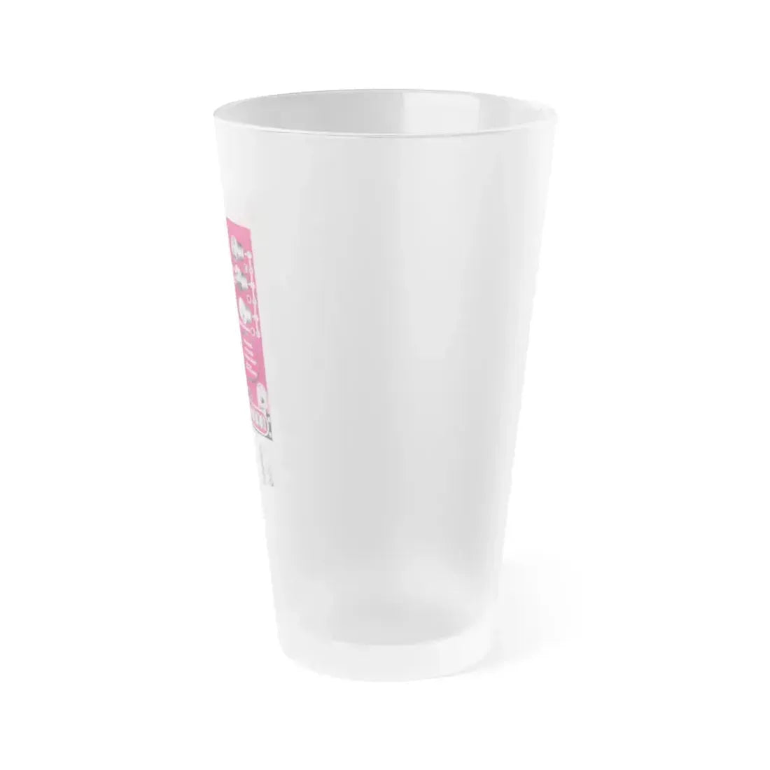 COMPUTER GAME 1973 Movie Poster - Frosted Pint Glass 16oz - Go Mug Yourself