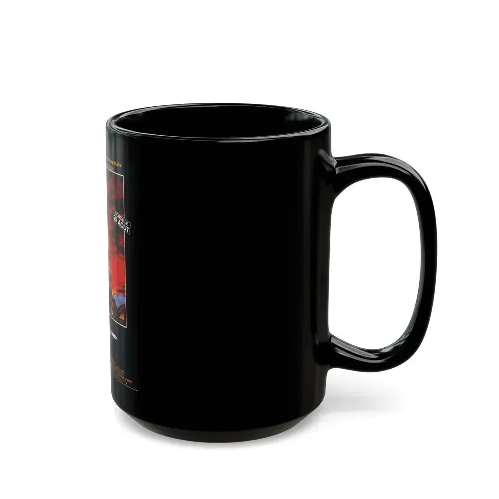 CONAN THE DESTROYER 1984 Movie Poster - Black Coffee Mug - Go Mug Yourself