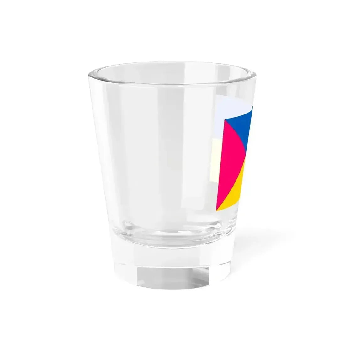 Conceptual Flag of Raspberry Ukraine (Ukraine) Shot Glass 1.5oz - Go Mug Yourself