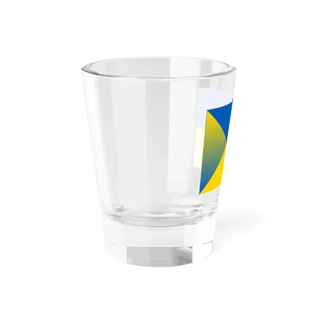 Conceptual flag of Yellow Ukraine (Ukraine) Shot Glass 1.5oz - Go Mug Yourself