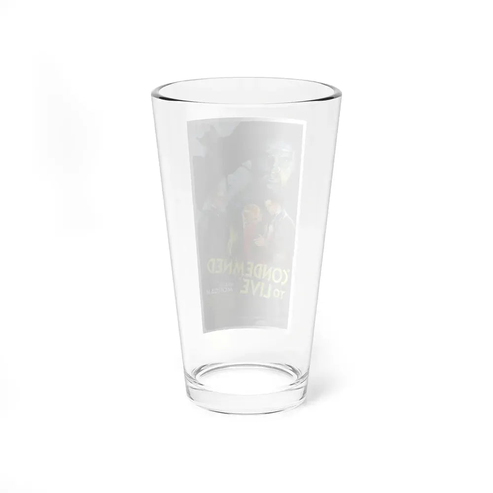 CONDEMNED TO LIVE 1935 Movie Poster - Pint Glass 16oz - Go Mug Yourself