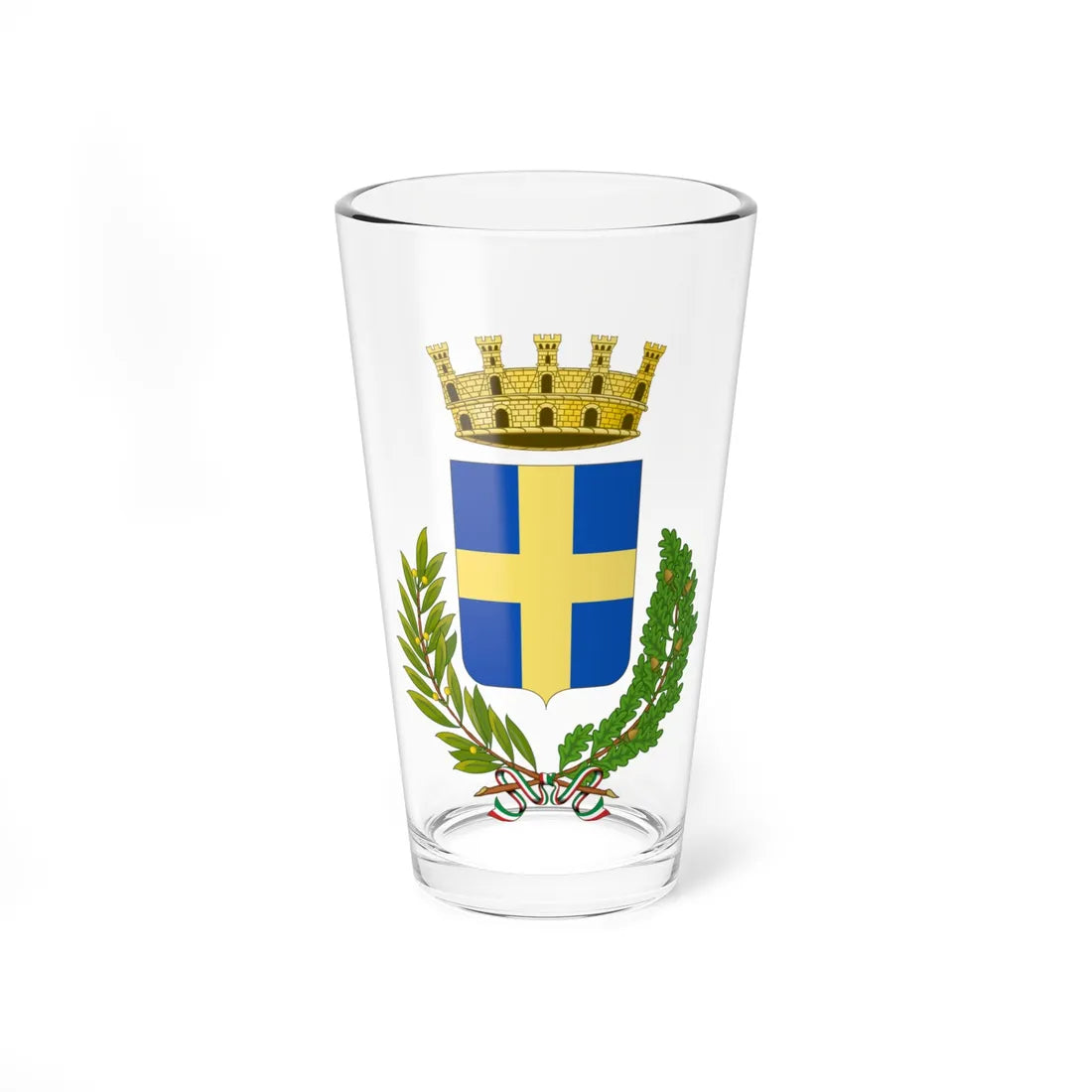 Conegliano-Stemma (Italy) (Coat of Arms) Pint Glass 16oz - Go Mug Yourself