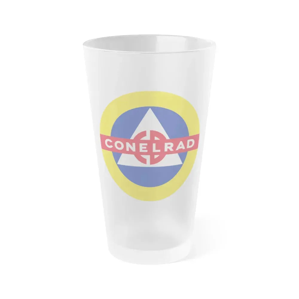 CONELRAD - Frosted Pint Glass 16oz 16oz Frosted - Go Mug Yourself