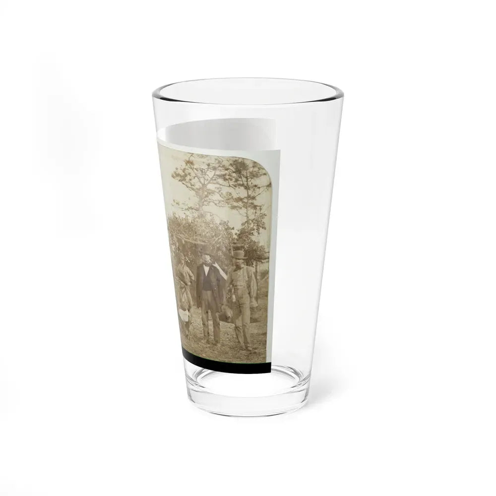 Confederate Camp, Warrington Navy Yard, Pensacola, Florida (U.S. Civil War) Pint Glass 16oz - Go Mug Yourself