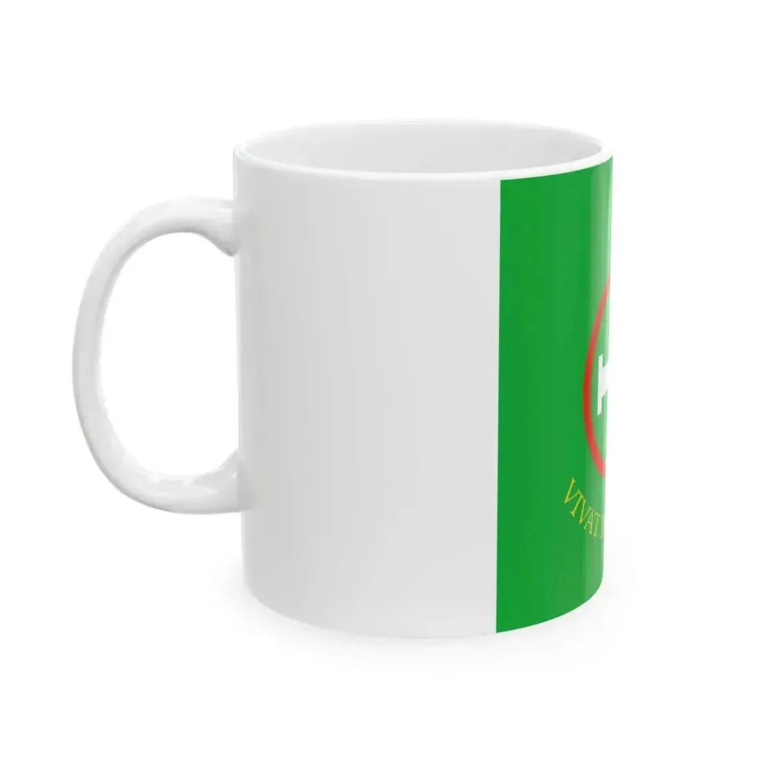 Confederate Ireland battle flag (Ireland) White Coffee Mug - Go Mug Yourself