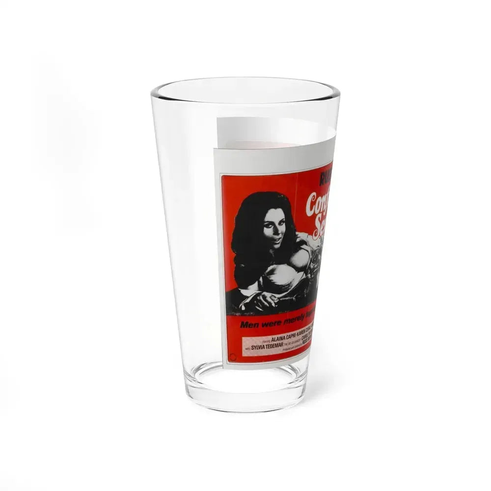 CONFESSIONS OF A SEXY SUPERVIXEN 1967 Movie Poster - Pint Glass 16oz - Go Mug Yourself