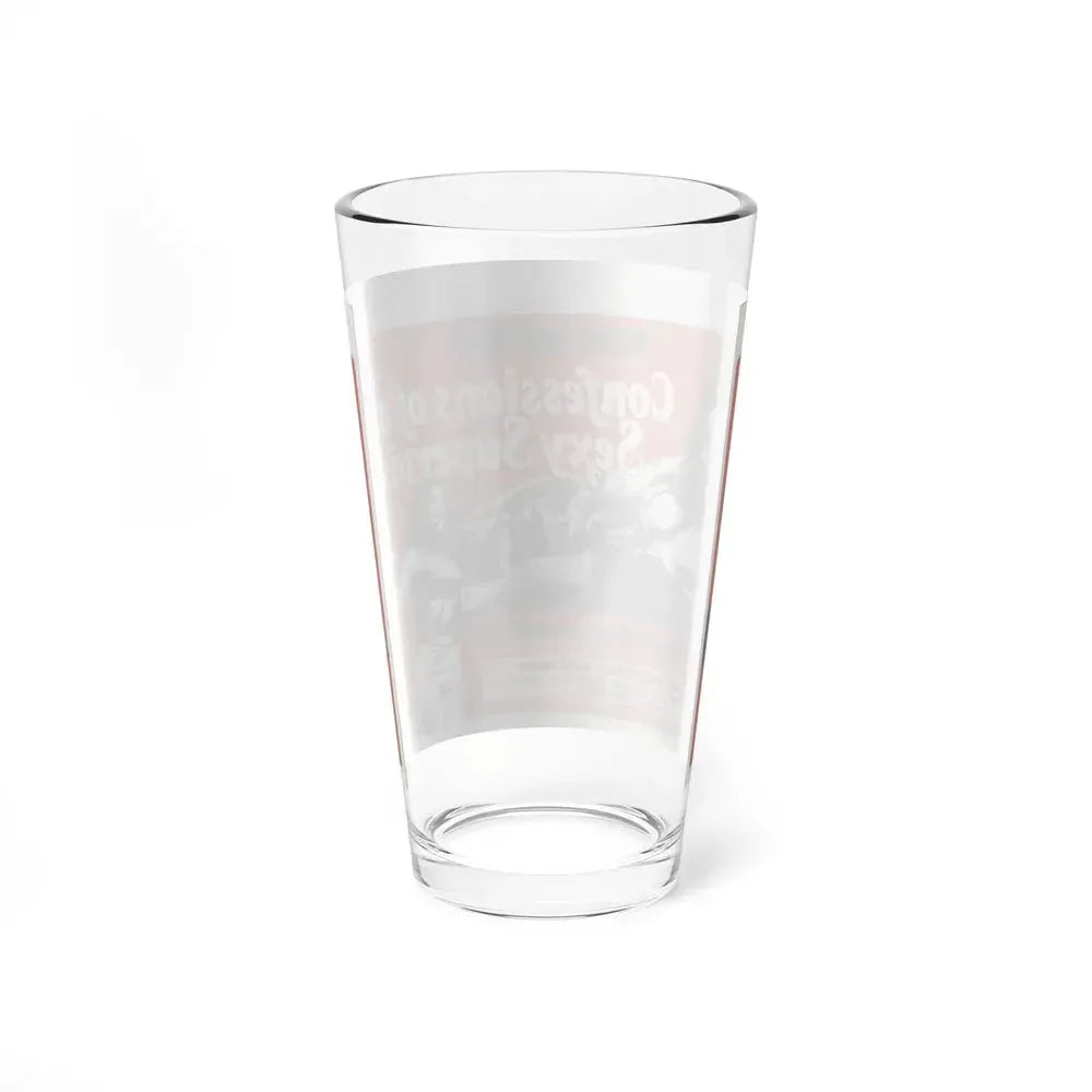 CONFESSIONS OF A SEXY SUPERVIXEN 1967 Movie Poster - Pint Glass 16oz - Go Mug Yourself