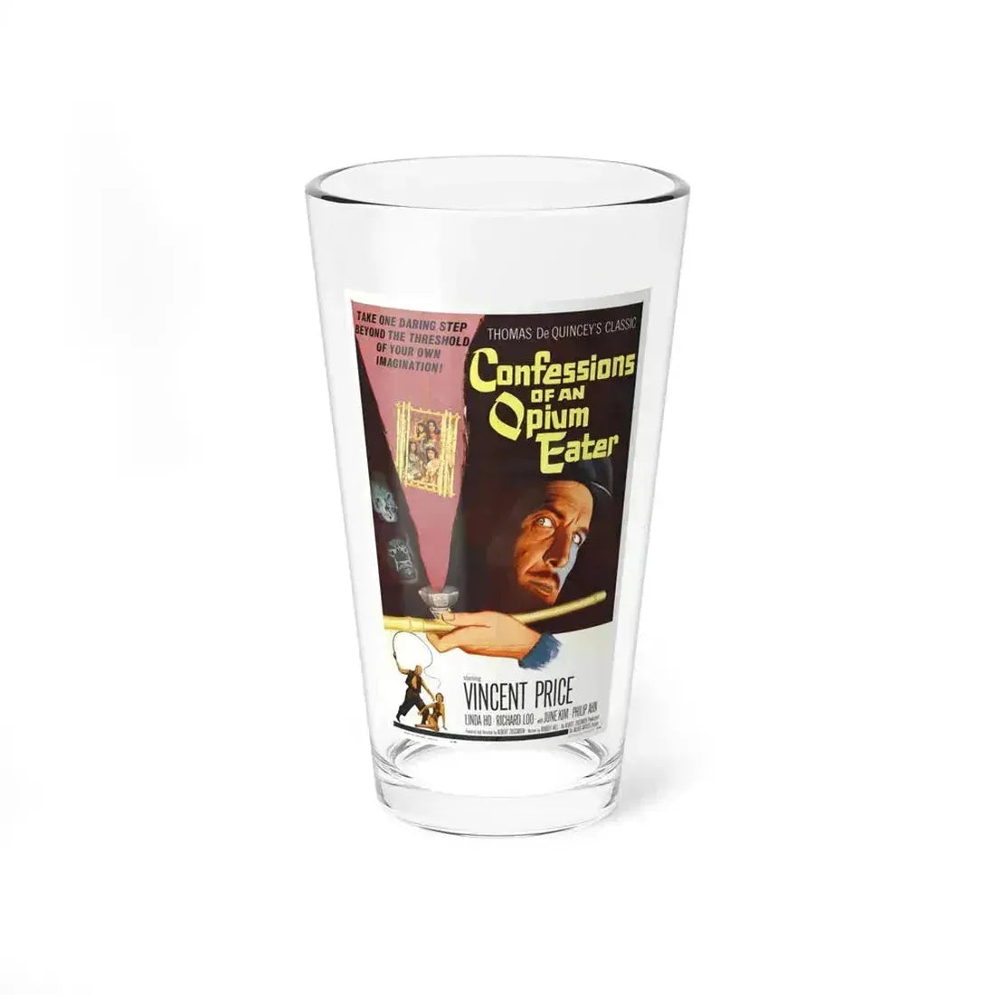 CONFESSIONS OF AN OPIUM EATER 1962 Movie Poster - Pint Glass 16oz 16oz - Go Mug Yourself