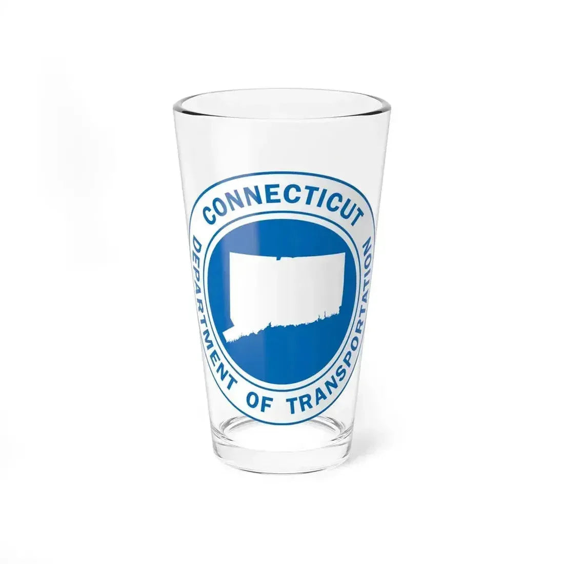 Connecticut Department of Transportation - Pint Glass 16oz 16oz - Go Mug Yourself