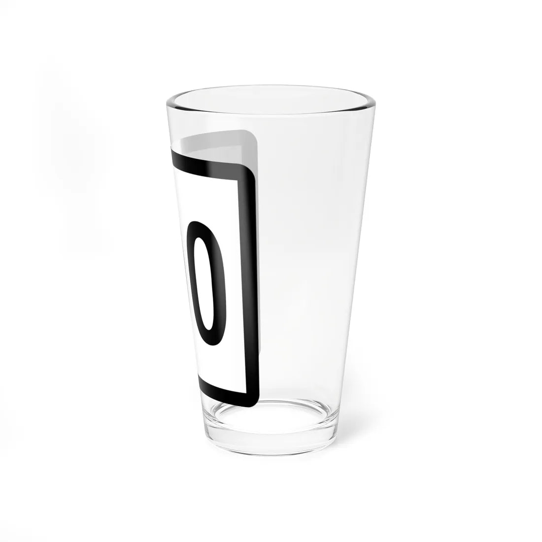 Connecticut Highway 100 (Connecticut) (Road Sign) Pint Glass 16oz - Go Mug Yourself
