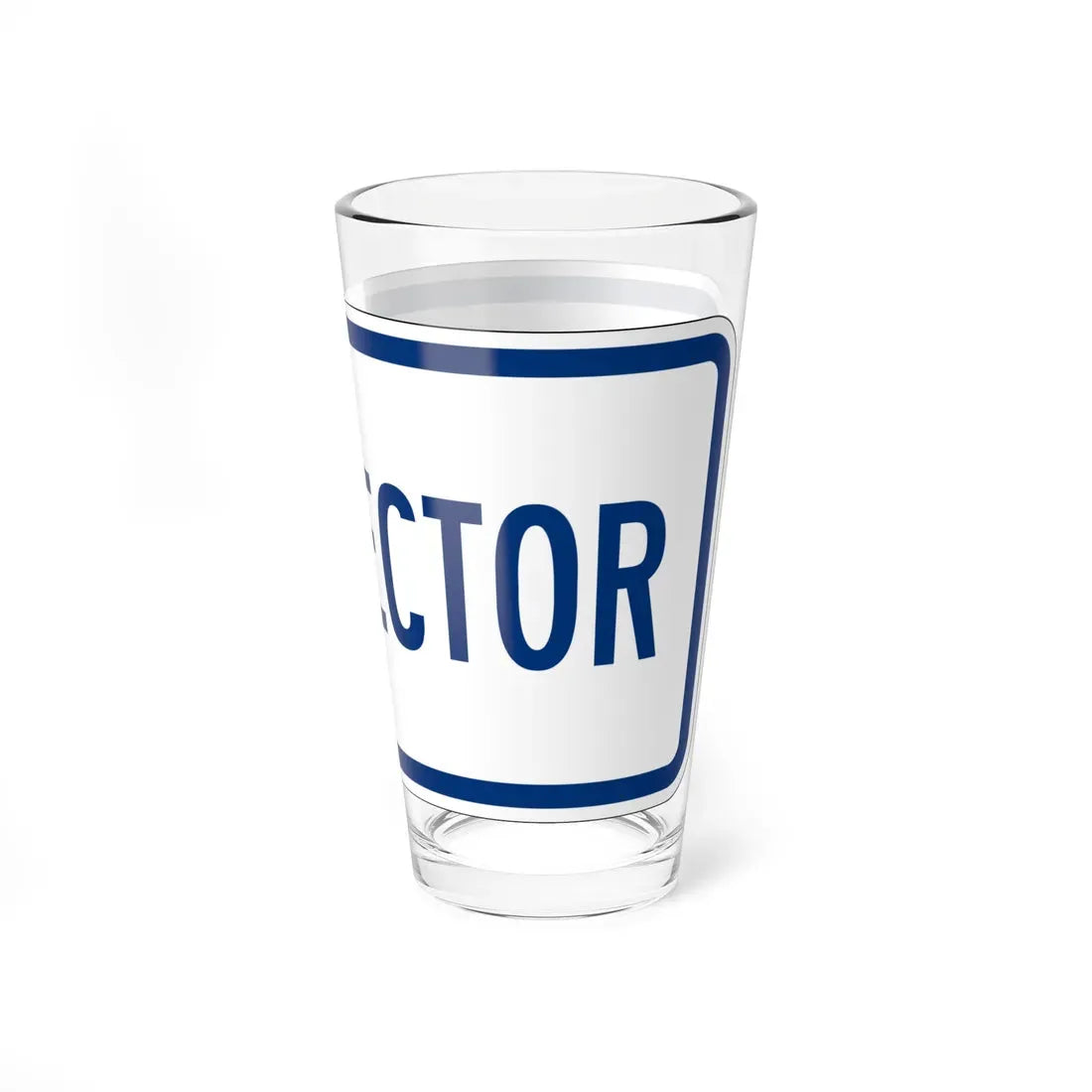 Connector plate South Carolina (South Carolina) (Road Sign) Pint Glass 16oz - Go Mug Yourself