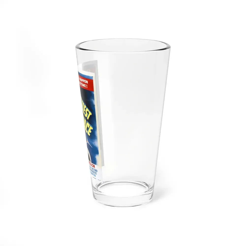 CONQUEST OF SPACE 1955 Movie Poster - Pint Glass 16oz - Go Mug Yourself