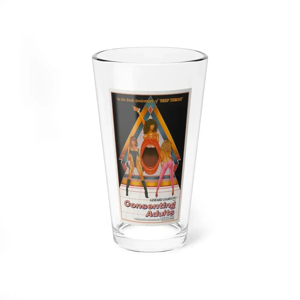 CONSENTING ADULTS 1982 Movie Poster - Pint Glass 16oz 16oz - Go Mug Yourself