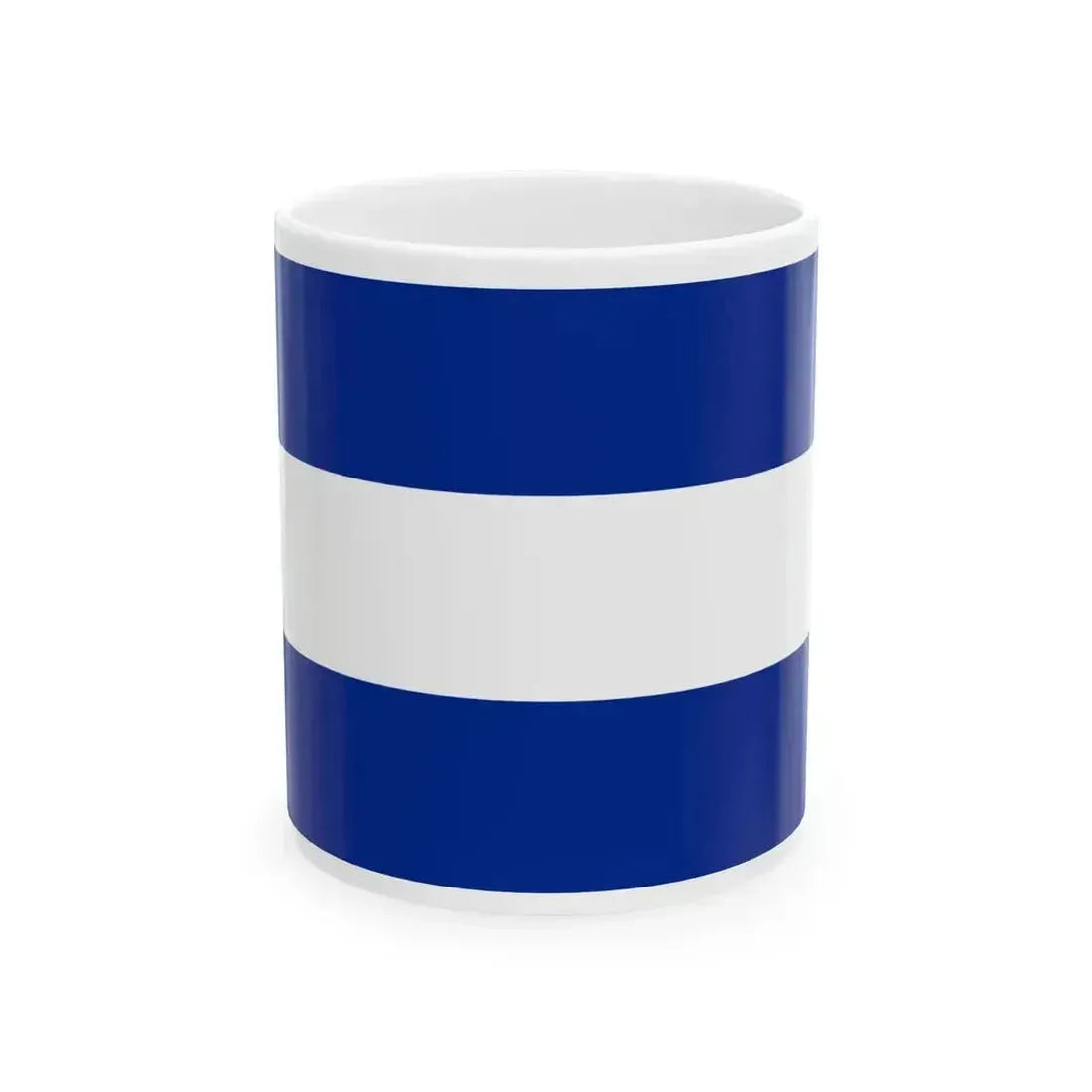 Conspiracy of La Mina de la Rosa Cuban Flag red 8 star variant (Cuba) White Coffee Mug 11oz - Go Mug Yourself