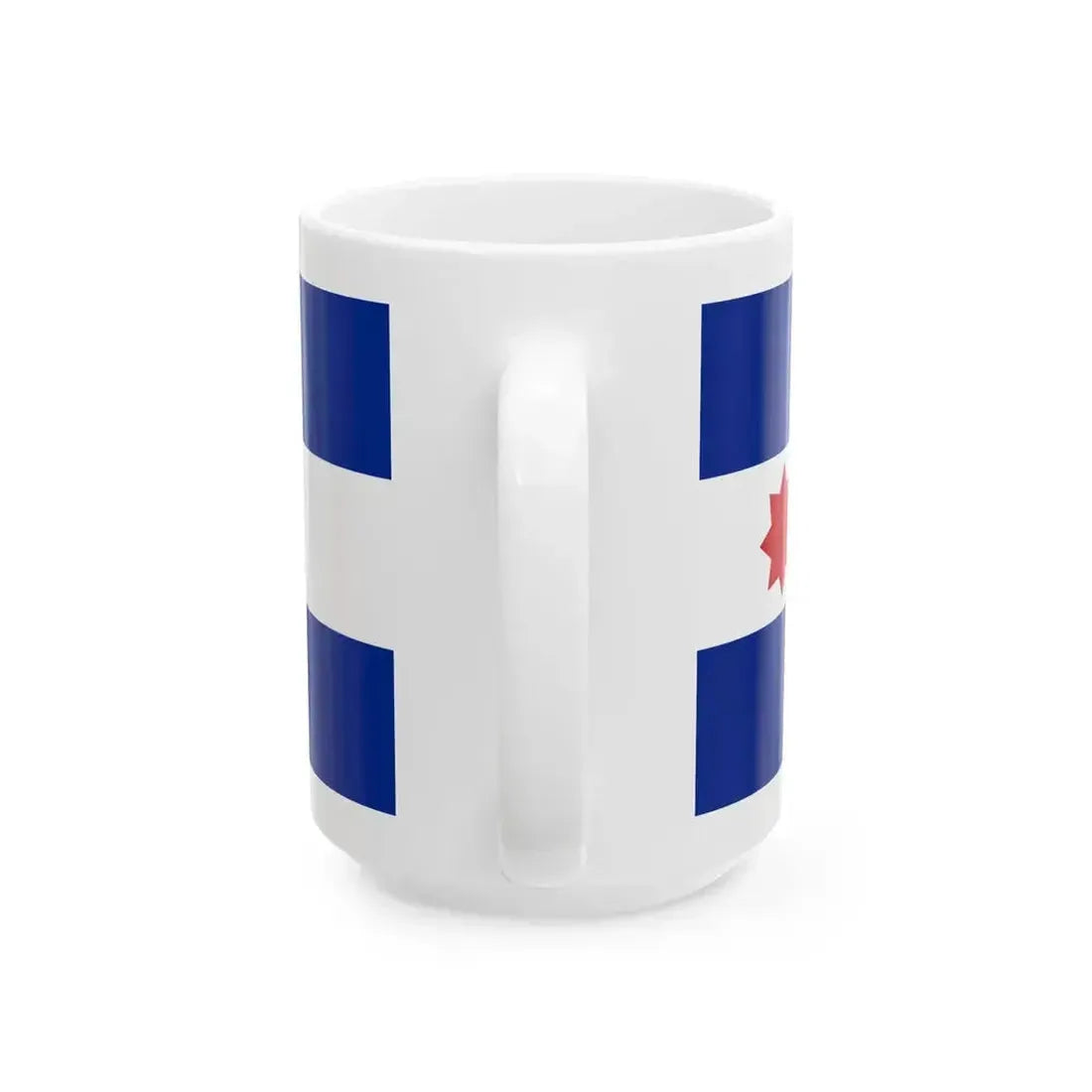 Conspiracy of La Mina de la Rosa Cuban Flag red 8 star variant (Cuba) White Coffee Mug - Go Mug Yourself