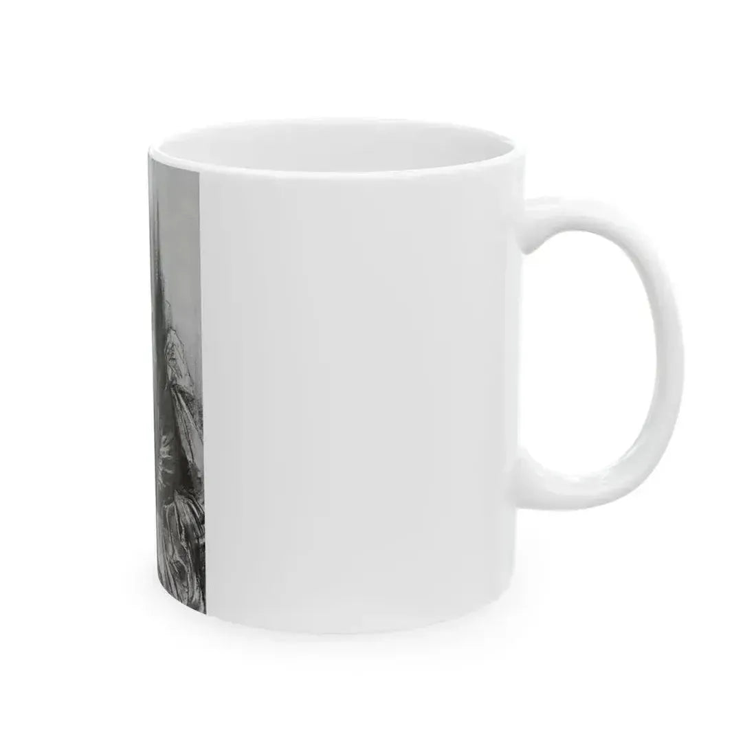 Constance - the Heroine of 'The Indian Drum', Metropolitan, March 1917 - White Coffee Mug - Go Mug Yourself