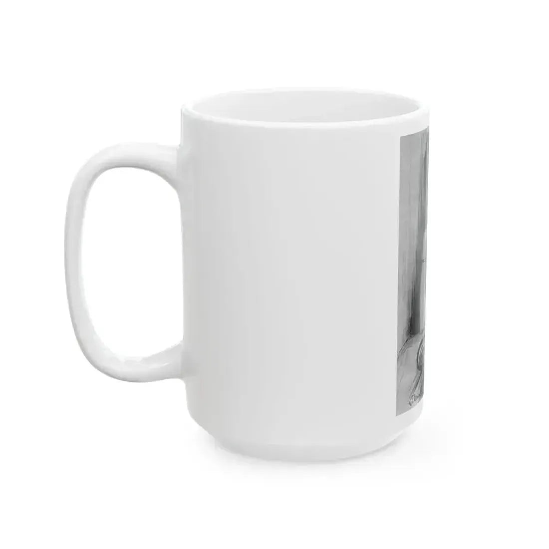 Constance - the Heroine of 'The Indian Drum', Metropolitan, March 1917 - White Coffee Mug - Go Mug Yourself