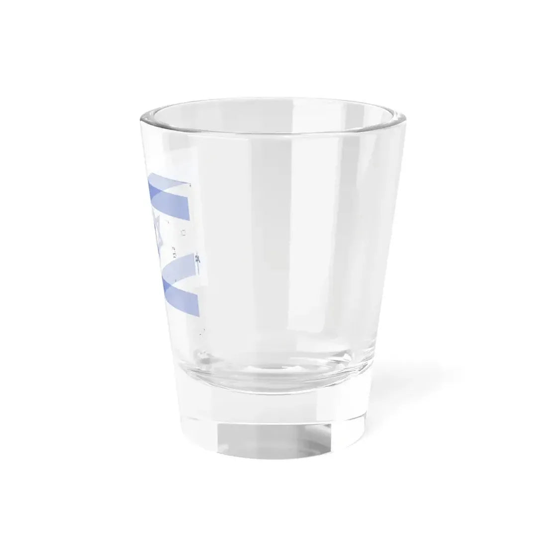 Construction sheet of Flag of Israel Equilateral Magen David (Israel) Shot Glass 1.5oz - Go Mug Yourself