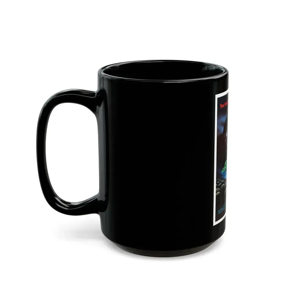 CONTAMINATION 1980 Movie Poster - Black Coffee Mug - Go Mug Yourself