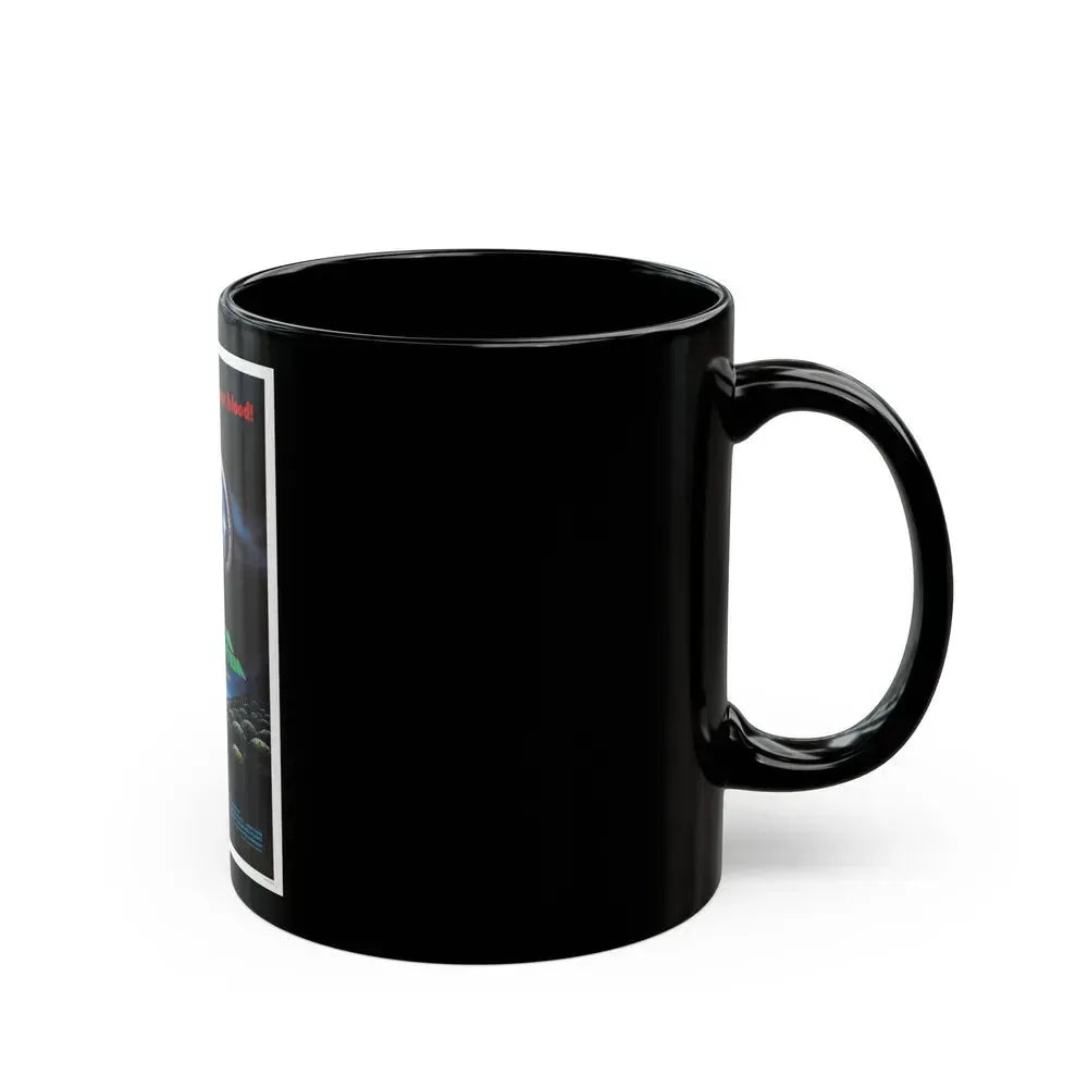 CONTAMINATION 1980 Movie Poster - Black Coffee Mug - Go Mug Yourself