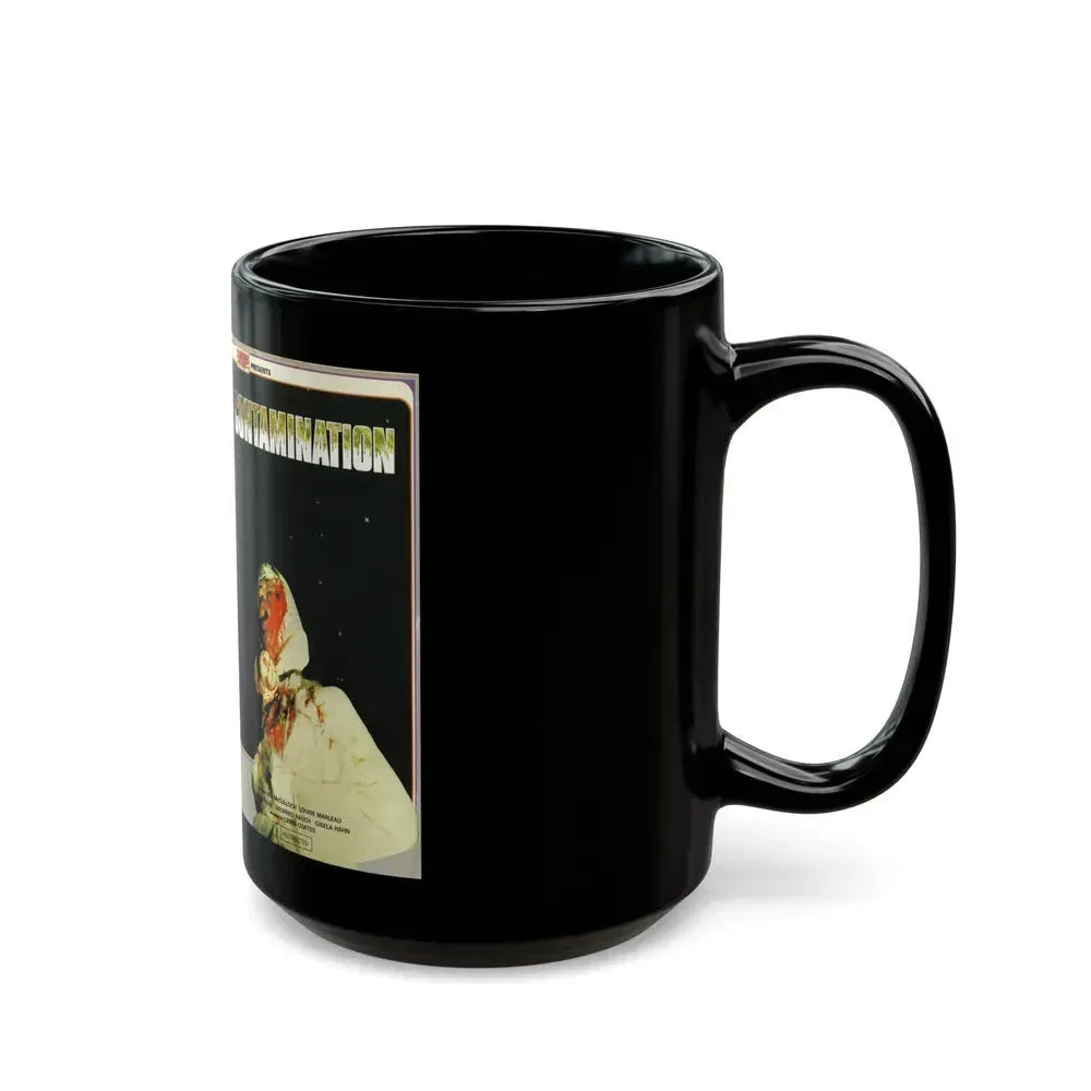CONTAMINATION VIP (VHS COVER) - Black Coffee Mug - Go Mug Yourself