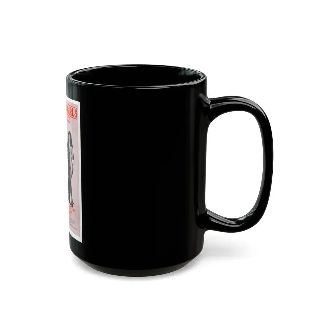 CONVENTION GIRLS 1978 Movie Poster - Black Coffee Mug - Go Mug Yourself