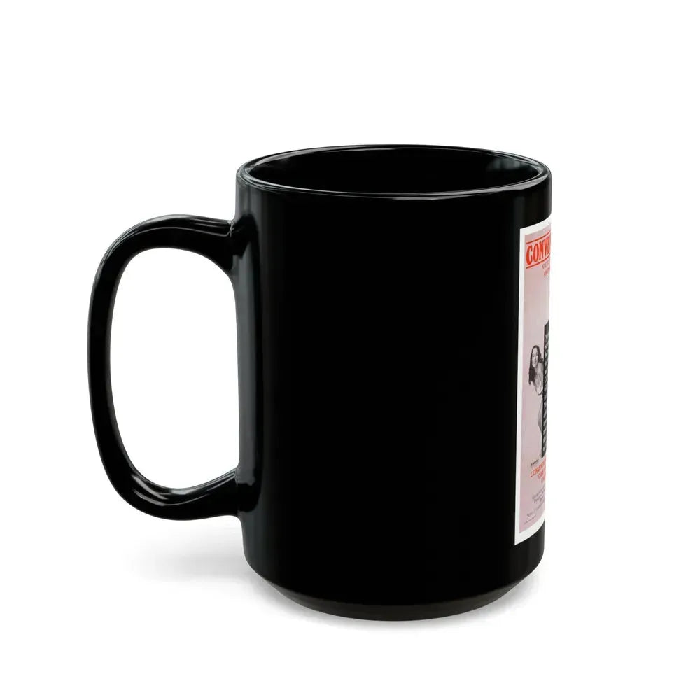 CONVENTION GIRLS 1978 Movie Poster - Black Coffee Mug - Go Mug Yourself