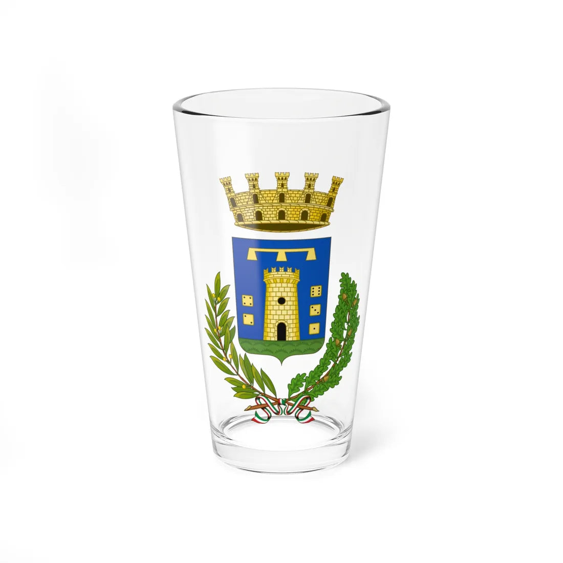 Conversano-Stemma (Italy) (Coat of Arms) Pint Glass 16oz 16oz - Go Mug Yourself