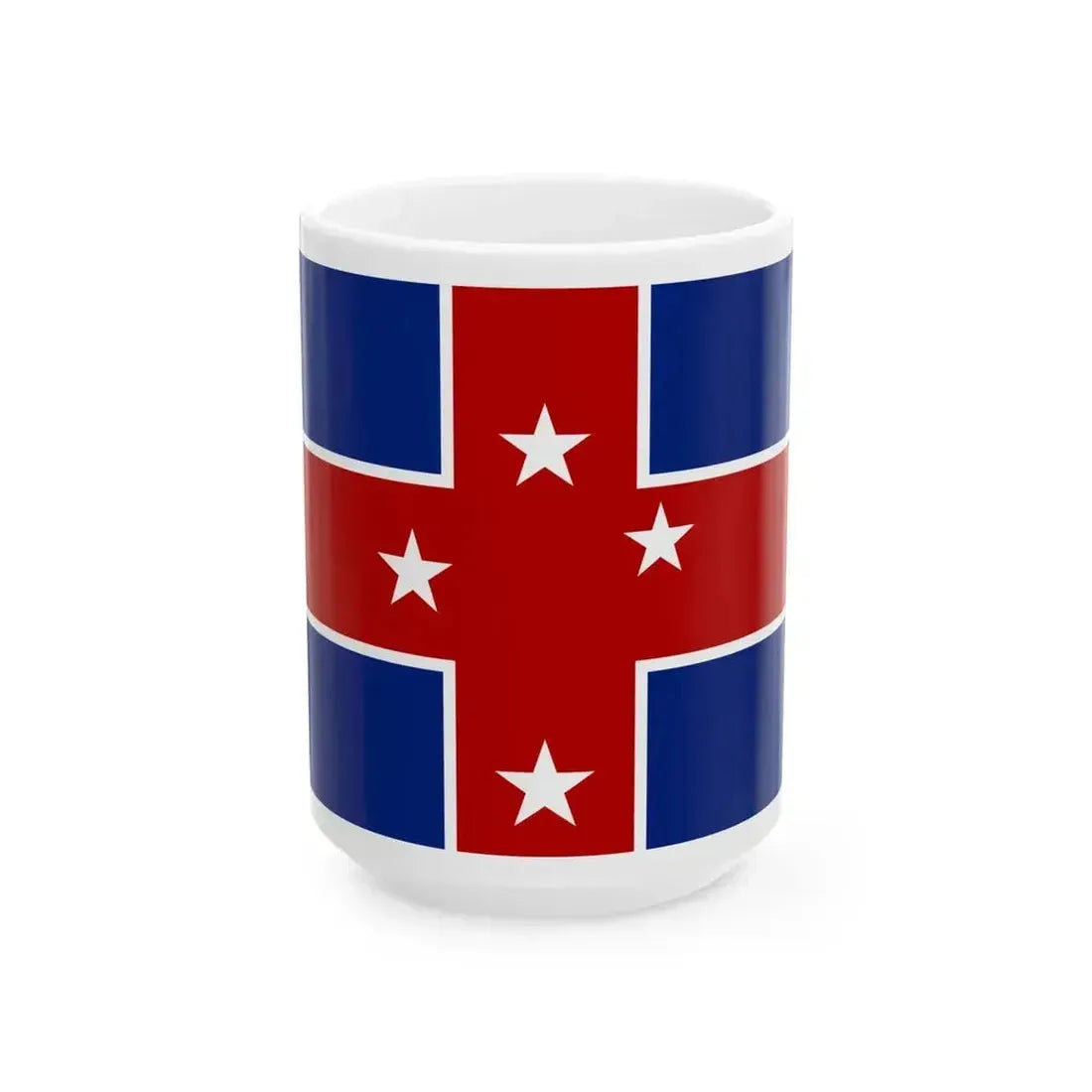Cook-Altheim NZ Flag (New Zealand) White Coffee Mug 15oz - Go Mug Yourself