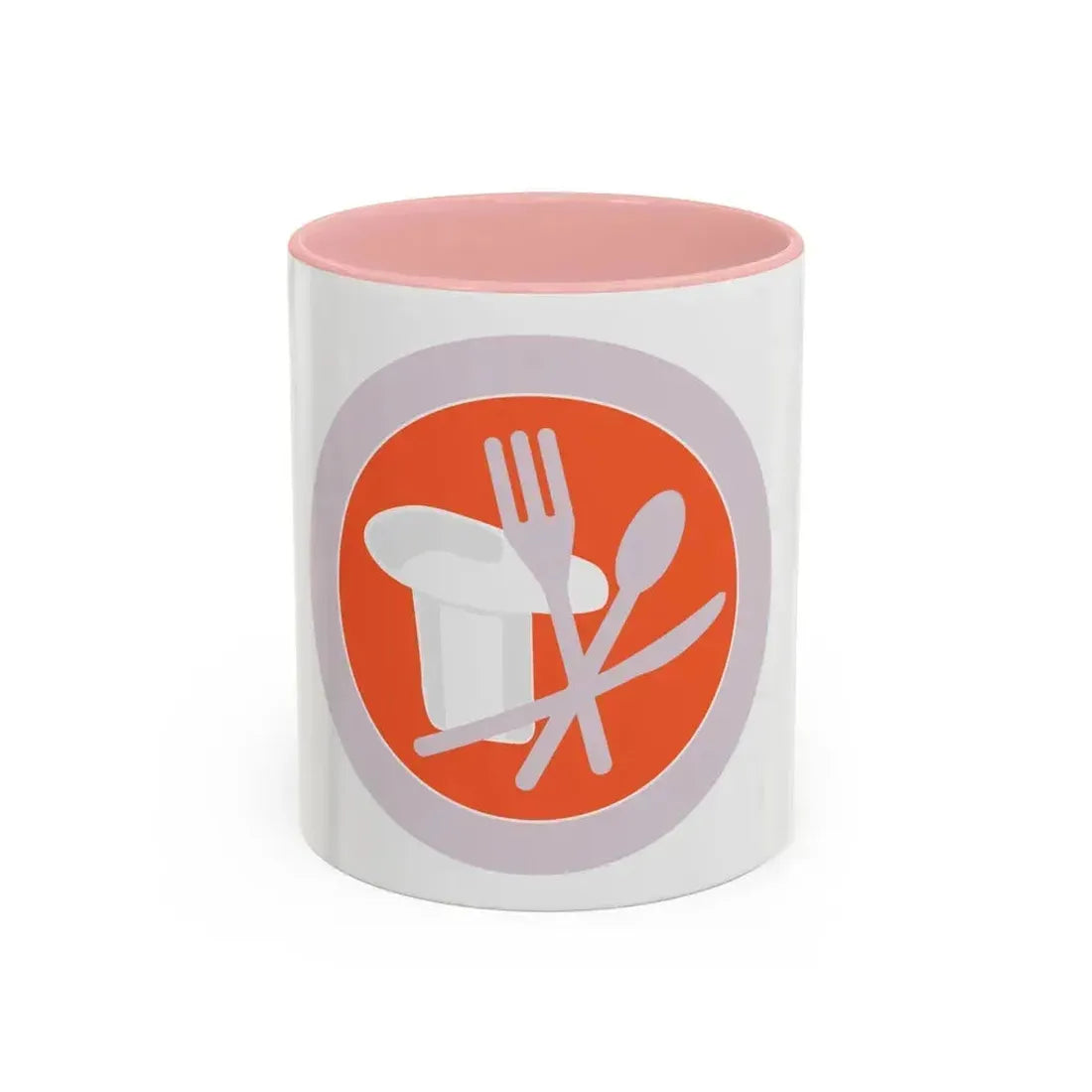 Cooking (Boy Scout Merit Badge) Accent Coffee Mug 11oz Pink - Go Mug Yourself