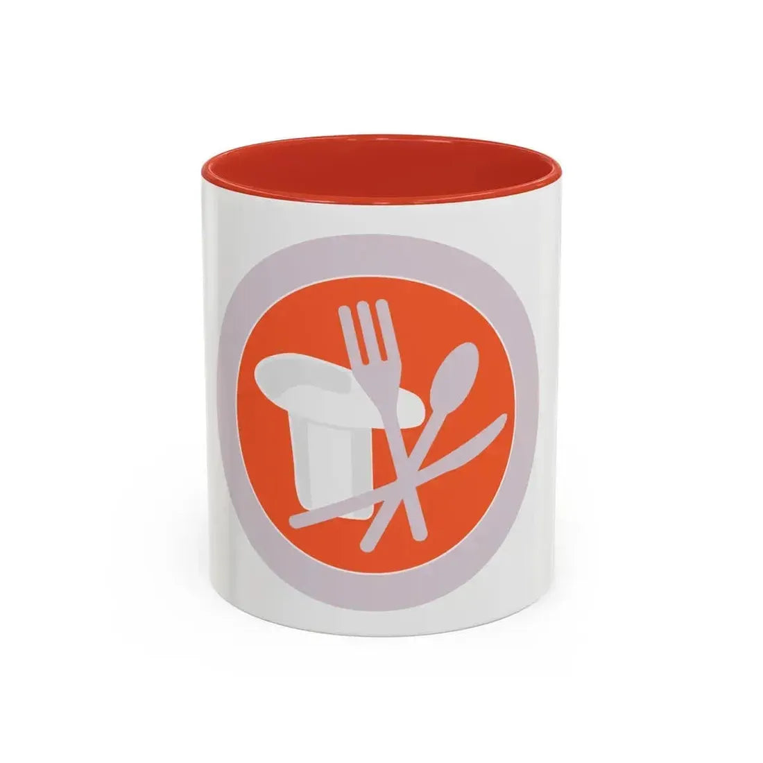 Cooking (Boy Scout Merit Badge) Accent Coffee Mug 11oz Red - Go Mug Yourself