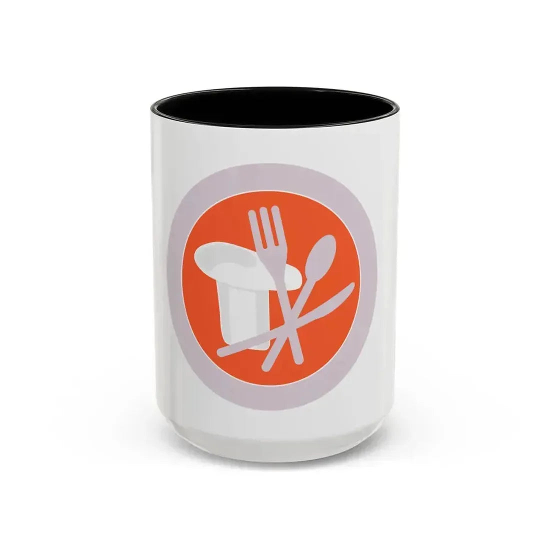 Cooking (Boy Scout Merit Badge) Accent Coffee Mug 15oz Black - Go Mug Yourself