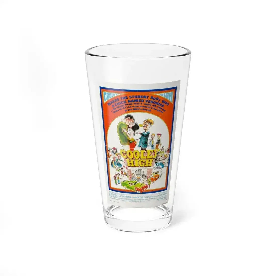 COOLEY HIGH (2) 1975 Movie Poster - Pint Glass 16oz 16oz - Go Mug Yourself
