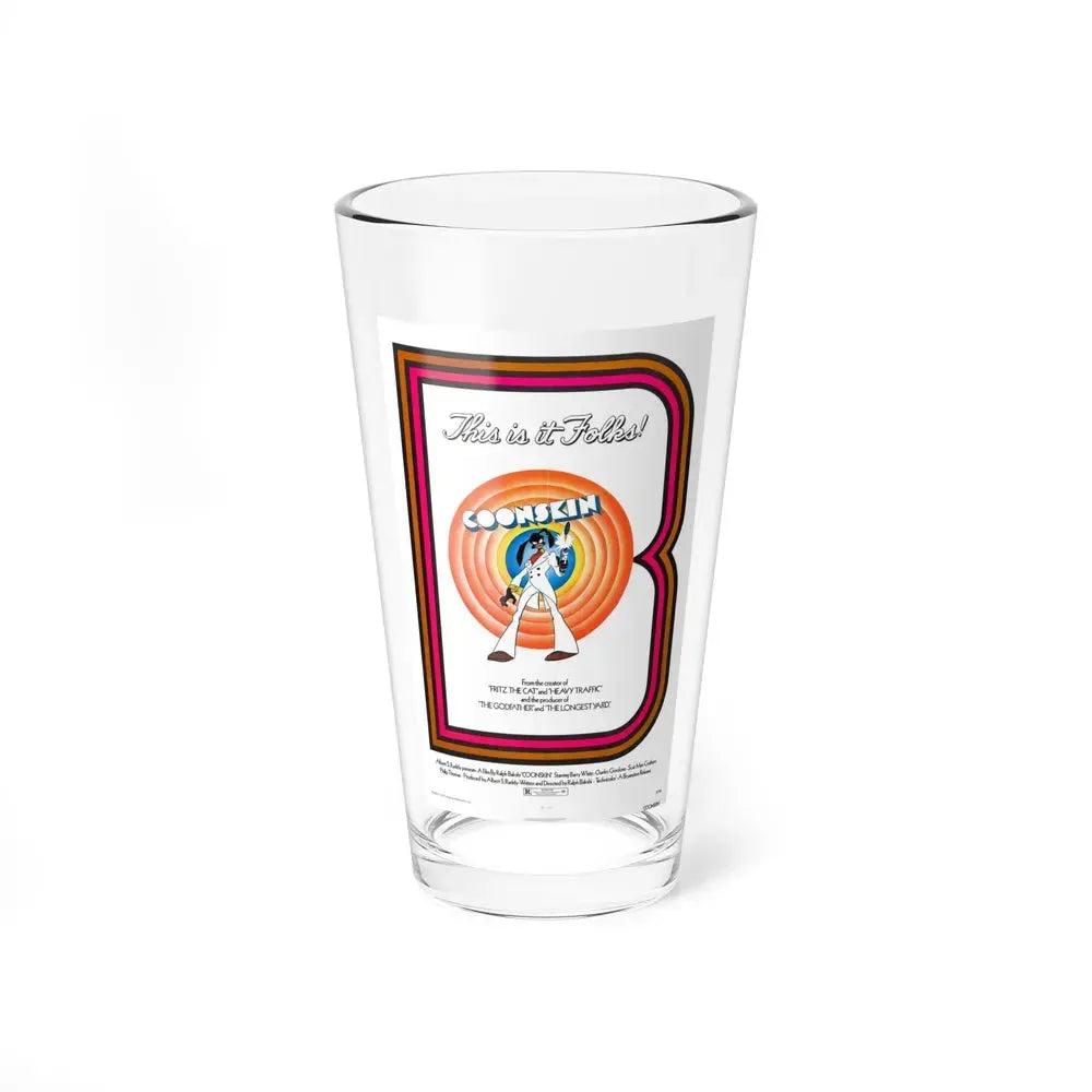 COONSKIN 1975 Movie Poster - Pint Glass 16oz 16oz - Go Mug Yourself