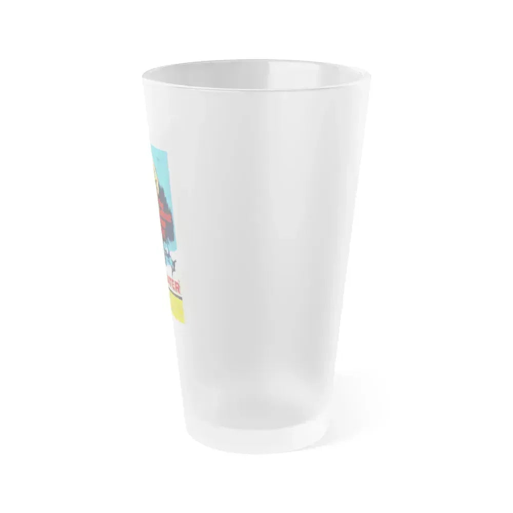 COP HATER 1958 Movie Poster - Frosted Pint Glass 16oz - Go Mug Yourself