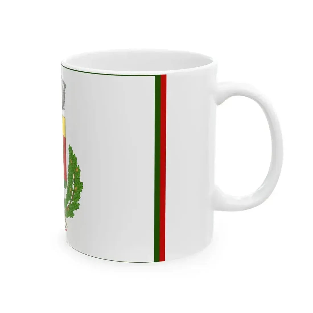 Cornaredo-Bandiera (Italy) White Coffee Mug - Go Mug Yourself