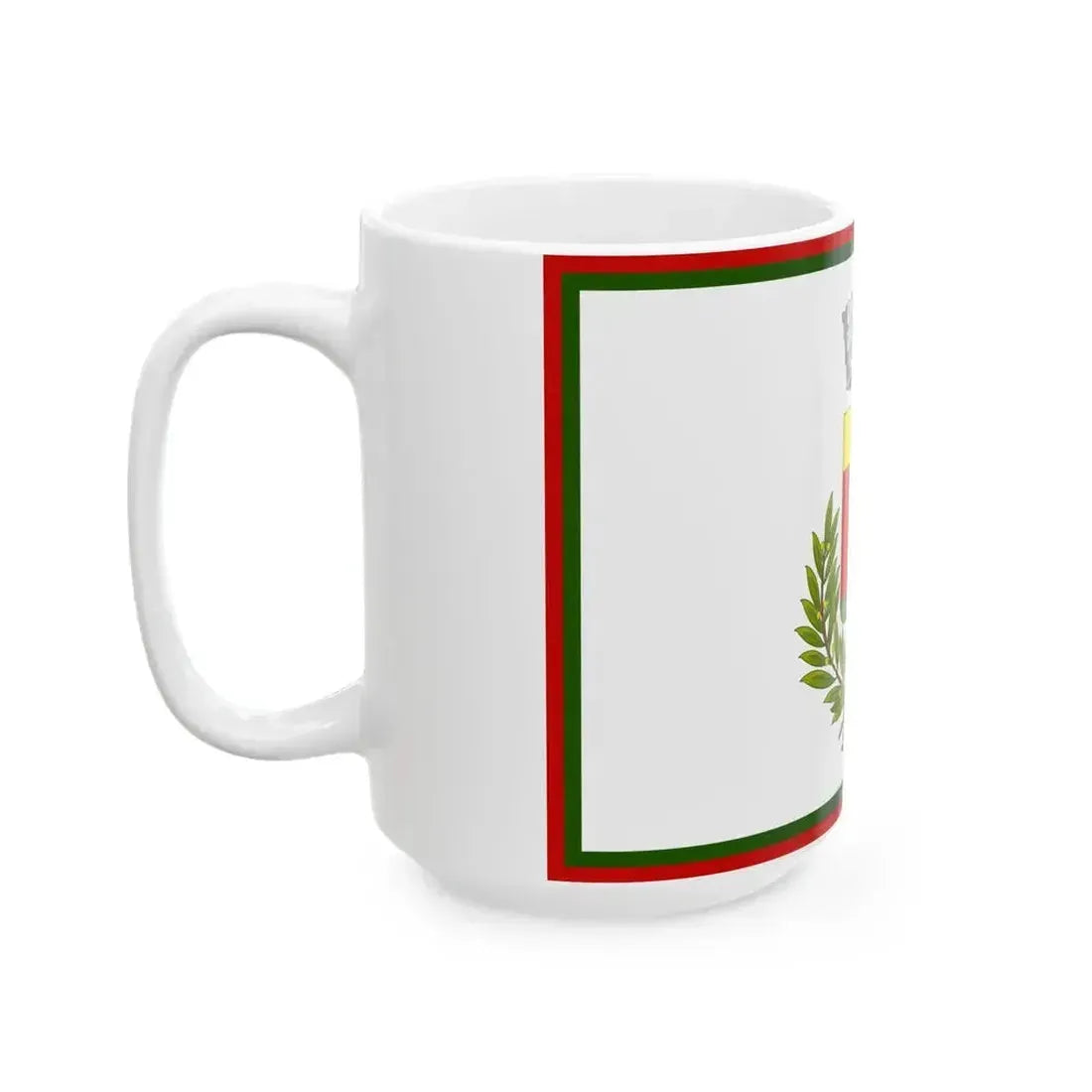 Cornaredo-Bandiera (Italy) White Coffee Mug - Go Mug Yourself