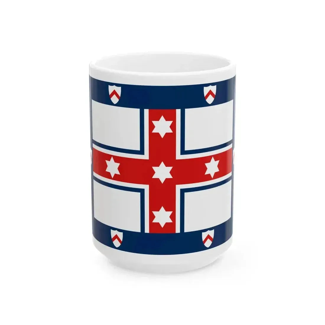 Coronation Standard of Australia 1911 (Australia) White Coffee Mug 15oz - Go Mug Yourself